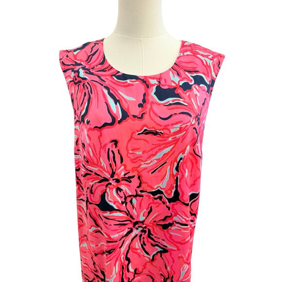 Lilly Pulitzer Womens Flirty Engineered Iona Dress Resort Flirty Pink M Medium - Picture 4 of 9